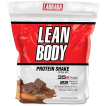 Labrada Nutrition 고단백질 식사 대체 쉐이크 - 군살없는 몸 체중 감량 및 근육 성장을 위한 유청 단백질 파우더 초콜릿 땅콩 버터 1.1kg, Chocolate_4.63 Pound (Pack of