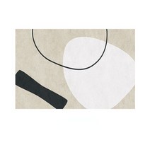프렌치 심플 세탁 가능 거실 카펫 두꺼운 부드러운 침실 미끄럼 방지 러그 럭셔리 넓은 영역 클베스트룸 장식 러그 114543, 200x300cm, H