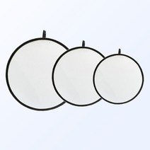 촬영 조명 반사판 사진관 증명사진 확산판 음영 셀프, 소 (60cm)
