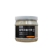 옛간 국산 2곡블랙곡물가루(서리태&검은깨) 500g 1kg, 1개