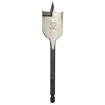 켄도 6각 샹크 목공 스페이드 나비기리 비트 35mm, 1개