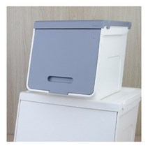 침대밑 의류수납 정리박스 겨울옷 안입는옷 스웨터 원룸 정리함, 일반대-그레이