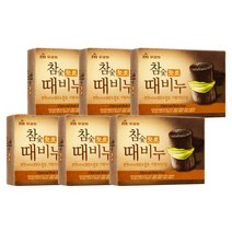6개 무궁화 참숯 때비누 100g