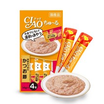 이나바 챠오츄르 14g 4개입 x 10봉지, SC-75 가다랑어포 x 10봉지