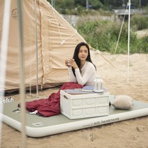 에어팡팡 캠핑 차박 야외 에어매트 방수 매트 전동 수동 펌프포함 R, 1싱글 145x200