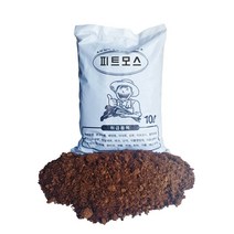 흙쟁이 화이트 피트모스 10리터 블루베리 분갈이흙 산성토양, 피트모스 10리터 1개