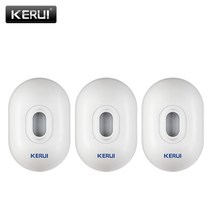 센서 KERUI-무선 방수 적외선 아웃도어 움직임 감지 각도 조절 보안 알람 P861, 3pieces