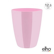 [엘호 elho] 브뤼셀 다이아몬드 라운드 오키드 하이 높은화분(12.5cm), 12.5cm:에그플랜트