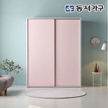 동서가구 네오 라비오 고품격 슬라이딩 댐핑도어 내부구조 선택가능 키큰 1600 옷장 NEO438, 네이비
