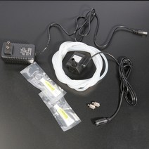 노트북 수냉방열세트 쉽게 접히는 핸드메이드 DIY 튜닝연결대 구리튜브, 세트 넷