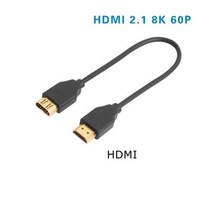 호환 모니터 TV 8K HDMI 케이블 미니 마이크로 HDMI-2.1 2.0-HDMI 남성-여성 SLR 초소형 소프트 어댑터 Atomos Astro Notebook 용 4K 60P, HDMI 2.1_20CM