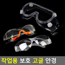 눈보호 공예 작업용 투명 고글, 밴드형