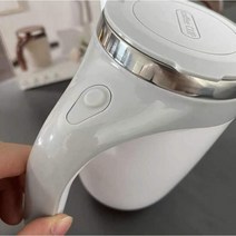 회전컵 자동믹서컵 자동 회전컵 자동 텀블러 자동 회전 화이트 브라운, 화이트 USB