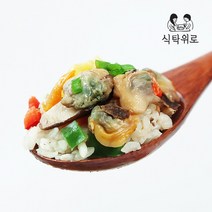 [식탁위로] 초간단 꼬막 솥밥 키트 간편 밀키트, 완도 전복솥밥 KIT, 1개