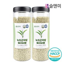 [슬앤미] HACCP인증 녹차곤약쌀 550g X 2개