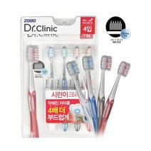 애경 치솔 잇몸케어 전용 구취케어 4개입 닥터크리닉칫솔 치솔닥터크리닉 -O 9WA99DE9, 1개, 1개