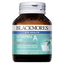 블랙모어스 비타민 A 5000IU 150 Capsules, 1