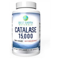 (번들) 베스트얼스네추럴스 카탈라제 15000 30캡슐 2통 Best Earth Naturals Catalase