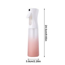 무인방제기 유니건 농약통 치파랠리 농약분무기 안개분사 1pc 750ml 플라스틱 빈 식물 자동차 청소 스프레이 병 누출 방지 내화학성 안개 안개 스트림 분무기, 300ml 핑크