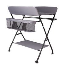 가정용 아기 기저귀갈이대 산후조리 유아 산모 갈이대 산후조리원 원목 휴대용 허리근육보호 기저귀 매트, B