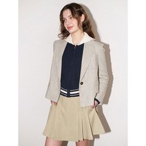 올리브데올리브 울 혼방 원버튼 자켓 OW3SCJ107 400451