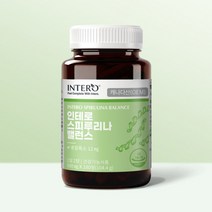 인테로 스피루리나 밸런스 580mg x 180정, 1개
