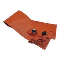 전기 오일 드럼 실리콘 난방 벨트 밴드 히터 DIY 고무 가스 금속 배럴, 02 AC 220V_04 1200x300MM 1800W