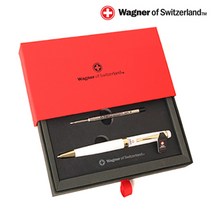 [스위스와그너] 프레스티지 볼펜, 영문 5번, 1. 블랙