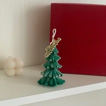 크리스마스 트리양초 미니향초 오브제 수제퍼퓸캔들 연말선물, 01무향