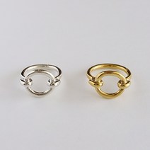 실버폭스 빌리프 실버반지 2color 골드 실버링 써클 은반지 검지반지