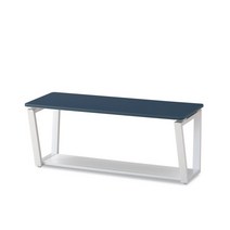 [(주)티에스퍼니처] TP 디셀 1600 쇼파탁자, 선택:화이트프레임 / 상판:블루