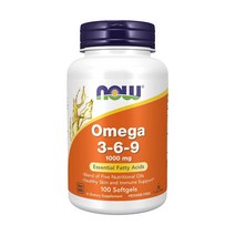 NOW 혼합 오메가 3-6-9 1000mg 100소프트젤
