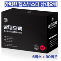 삼대오백 헬스부스터 프리워크아웃 에너지 드링크, 6박스-90회분, 70g