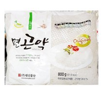 [더착한푸드]대신 면 곤약 800g 식자재마트 대용량 업소용 실곤약 곤약소바 일본곤약 알곤약 곤약누들 곤약면 곤약제리 곤약국수, 1개