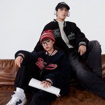 남자 뽀글이 후리스 숏패딩 점퍼 빅사이즈 고등학생 커플 보세 패딩점퍼 야구점퍼 과잠바