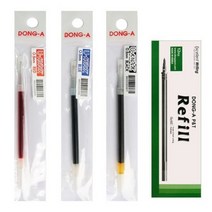 동아 유노크펜 0.5mm, 청색리필(0.5mm) - 12개