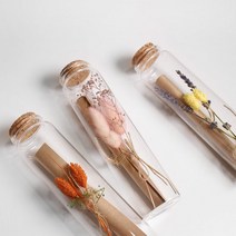 Dearest 유리병 꽃 편지 기념일 감동 편지지 남자친구 여자친구 이벤트, 오렌지트리