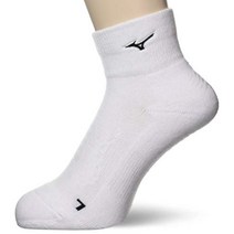 MIZUNO [미즈노] 배구 웨어 BIO GEAR SONIC 양말 (쇼트) V2MX0111 화이트 × 블랙 일본 23-25 (일본 사이즈 S 상당), 상품명참조
