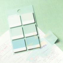 J.ROM 점착마커 팬톤 택 메모스티커, 4. 옐로우계열 6종 (769431)