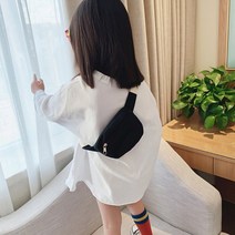 주니어 힙색 아기 여아 크로스백 초등 슬링백 어린이