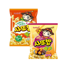 삼양 사또밥 67g + 꿀버터고구마맛 사또밥 52g (마이쮸증정), 2개