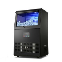 업소용 제빙기 대형 얼음 제조기 아이스메이커 카페, 얼음틀 72개 100kg