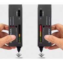 자석 보석 바렐기 바렐 연마 광택기 전문 고정밀 다이아몬드 테스터 23 선택기 감시자 도구 led 다이아몬드 표시기 테스트 펜, 없음, 한개옵션0