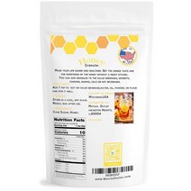 미국직구 말차아울렛 과립 허니 퓨어 네츄럴 감미료 드라이 허니 과립 2LBS 차 커피 및 요리 가장 적합, 수량, 상세참조