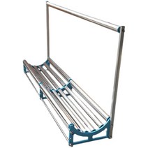 원단 롤링기 천푸는 기계 이불 대형 원단 행거 랙 롤, 길이 1.8m  너비 4cm