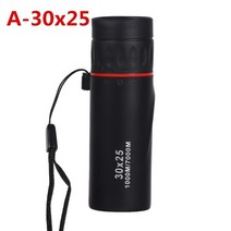 고배율 천체망원경 입문용 천체관측 굴절 달휴대용 강력한 10-300x40 Hd 줌 망원경 고품질 금속 단안 장거, 11 30x25