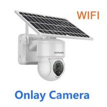 현관CCTV 태양광CCTV 무선감시카메라 현관문CCTV 야외 가정용CCTV 태양 카메라 야외 12000mAh 배터리, WIFI 화이트 카메라