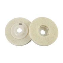 연마석100mm 60 1500 그릿 스폰지 연마 휠 나일론 섬유 그라인딩 패드 샌딩 디스크 대리석 화강암 석영 스, 02 80