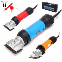 양털 깎기 목장 양 이발 클리퍼 바리깡 대형견 전동 양털깎이, 3.블루스피드조절