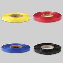 동부스바용 튜브 감전방지 PVC튜브 분전함 배전함, 폭20mm×100M/롤, 백색